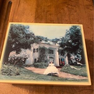 Vtg Gone With The Wind Music Box Heirloom Tradition Numbered Limited Edition
